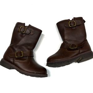 Carters Girls Buckle Riding Boots Sz 8